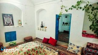 نمای داخلی اتاق اقامتگاه بوم گردی بابا رجب - ابوزیدآباد - روستای حسین آباد کویر